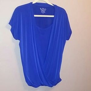 Chicos royal blue top