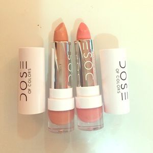 Two Dose of Colors Lipsticks 10/each