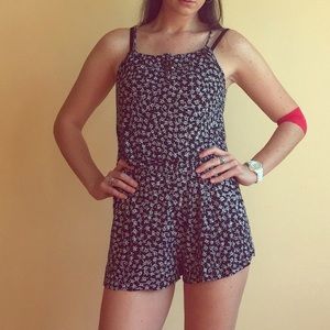 floral H&M romper