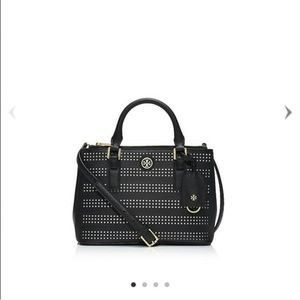 Tory burch mini robinson tote