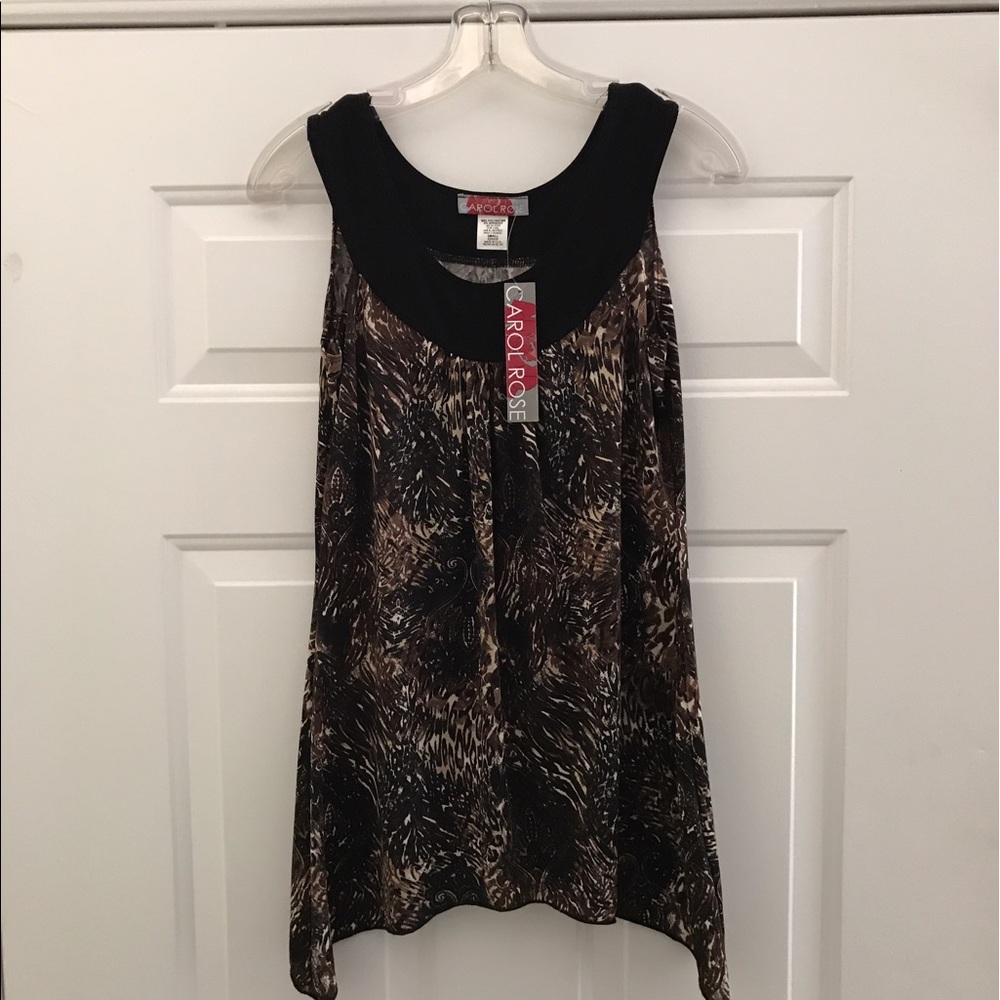 CUTE COMFY TOP, Blk, Brn, Tan