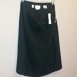 Talbots black stretch skirt