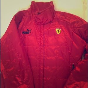 Red Puma jacket