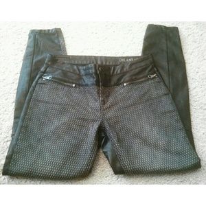 Blank NYC leather jeans