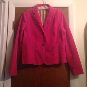 GAP fuchsia corduroy jacket