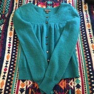 100% Cashmere cardigan size small