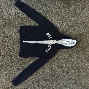 Hollister zip up, hooded sweater