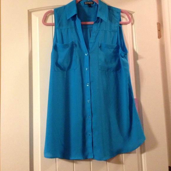 Express turquoise blouse 🚨*FINAL REDUCTION*🚨