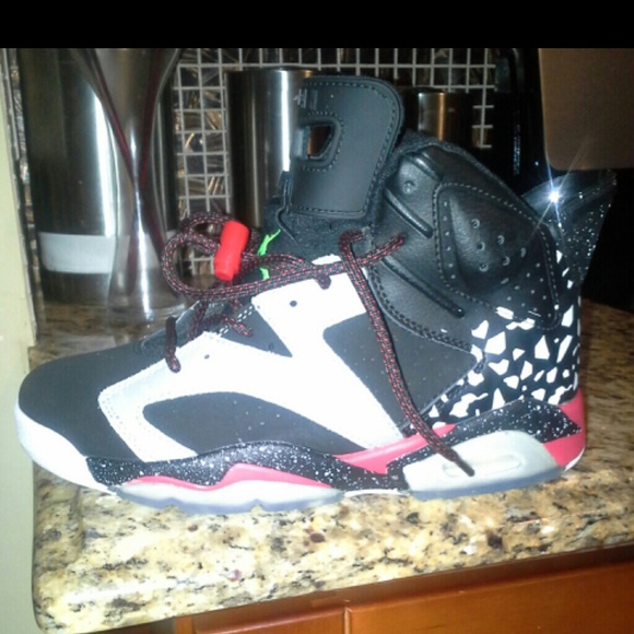 Retro jordan area 72 Ray gun 6's custom