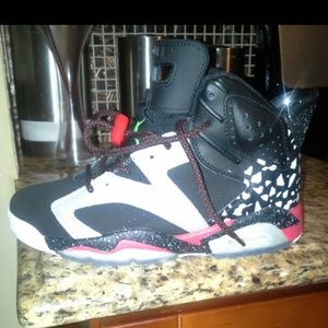 Retro jordan area 72 Ray gun 6's custom