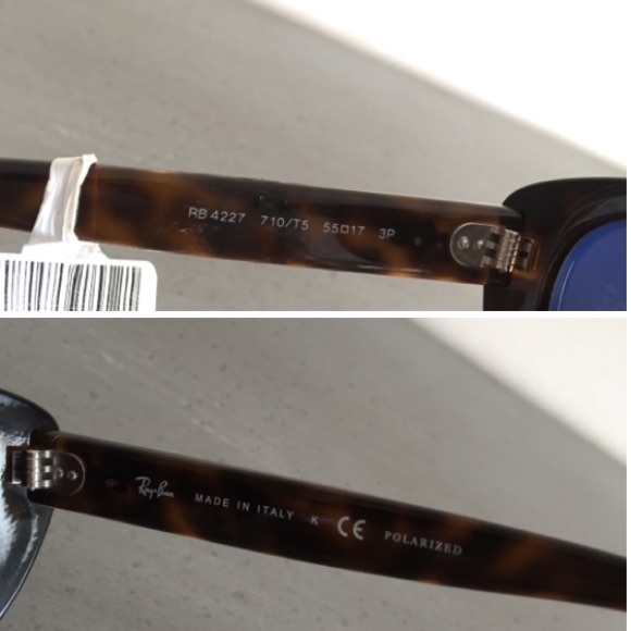 🛍BUNDLED🛍RayBan Tortoise Frame 4227 Sunglasses - Picture 4 of 4