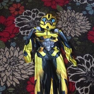 Boys transformer bumblebee costume SZ M8