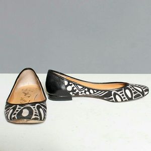 Tibi Satin Flats