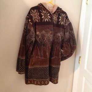 Woman's fleece parka