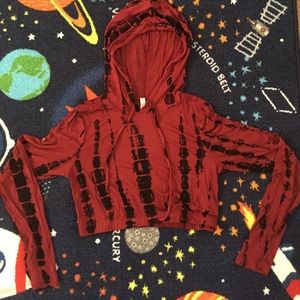 Hooded Crop top