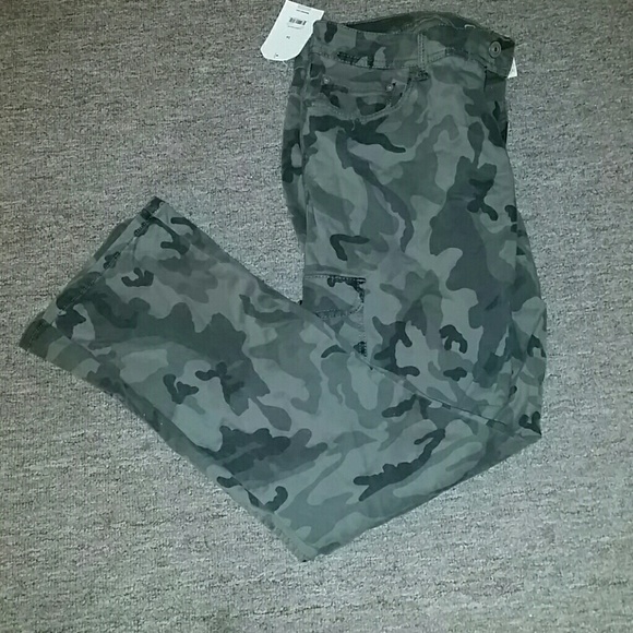 Camo jeans