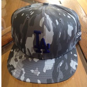 New  LA Dodgers Camo Cap
