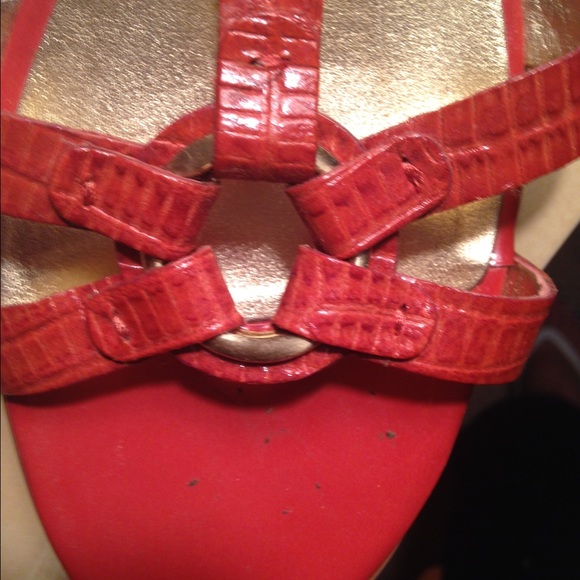 Joan and David leather sandals - Picture 4 of 4