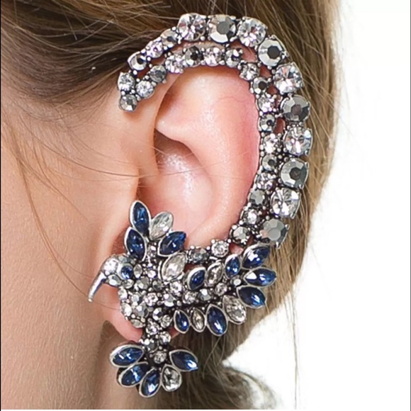 Crowned in Royalty  Jewelry - Trendy Left Ear Clip  Extreme Style