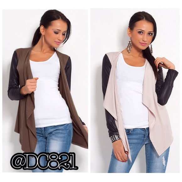 Jackets & Blazers - Mixed Media Cardis