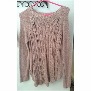 brand new purple sweater