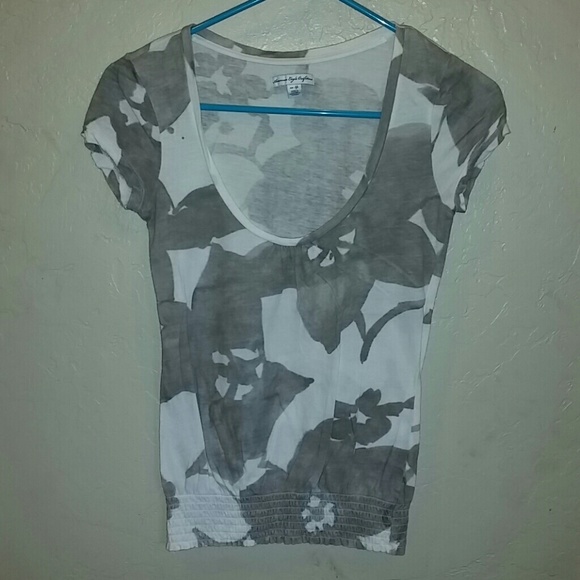 American Eagle Floral Tee