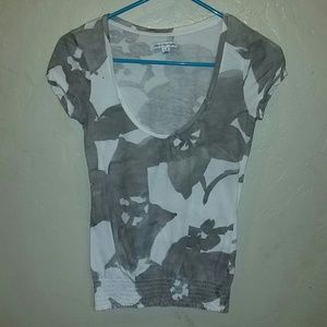 American Eagle Floral Tee