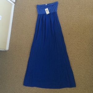 Splendid New With Tags Maxi Strapless Dress Sz L