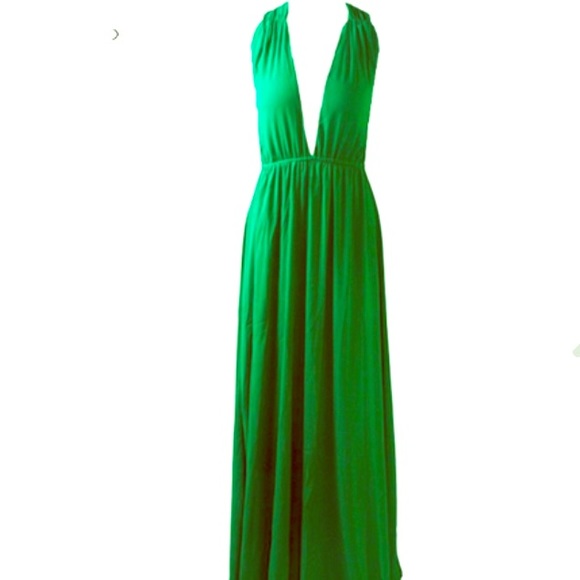Green Cocktail Dress