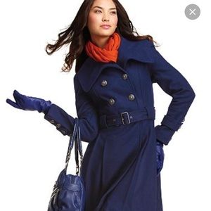 Antonio Melani Wool blend blue coat
