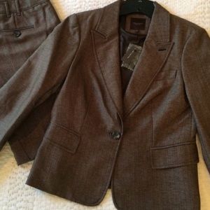 NWT The Limited brown/taupe suit blazer