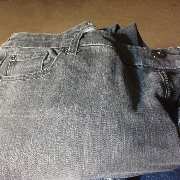 Grey denim