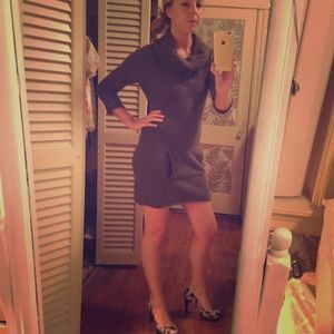 Aqua cashmere dress!