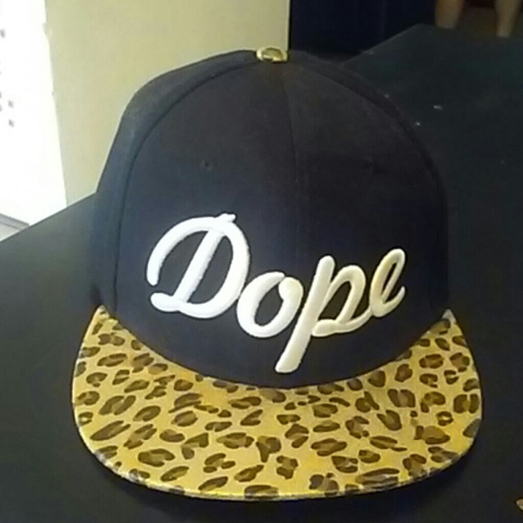 Cheetah print dope hat