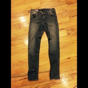 Grey True Religion jeans