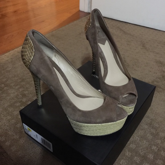 Brian Atwood platform shoes