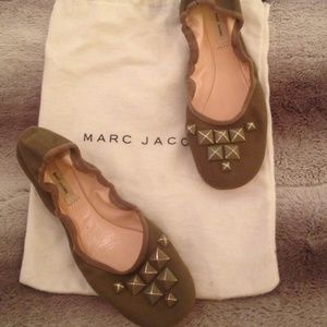 Marc Jacobs Canvas Flats.