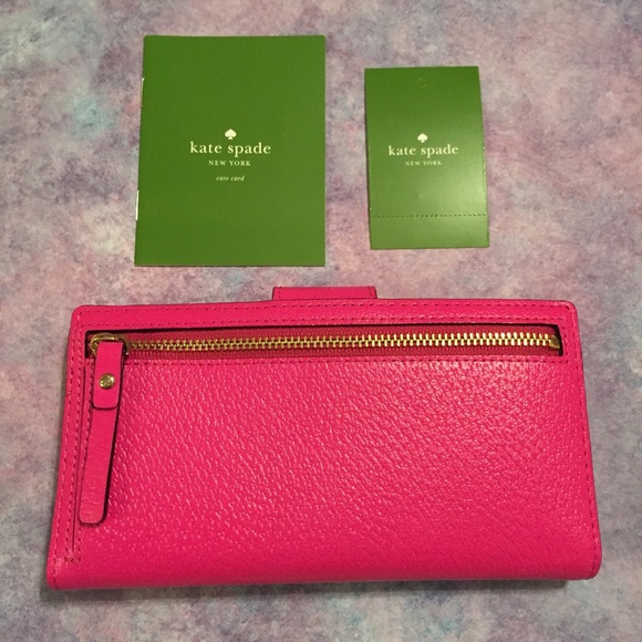 🚫SOLD NWT kate spade Wellesley Stacy Wallet! - Picture 4 of 4