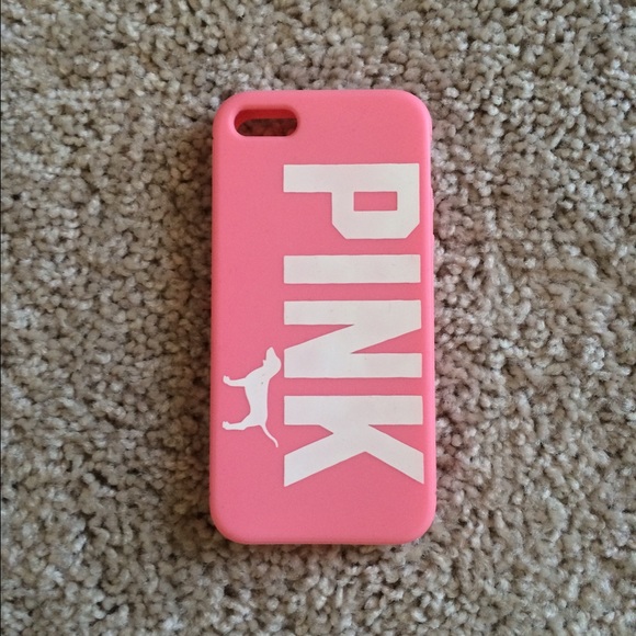 VS PINK silicone IPhone 5 case