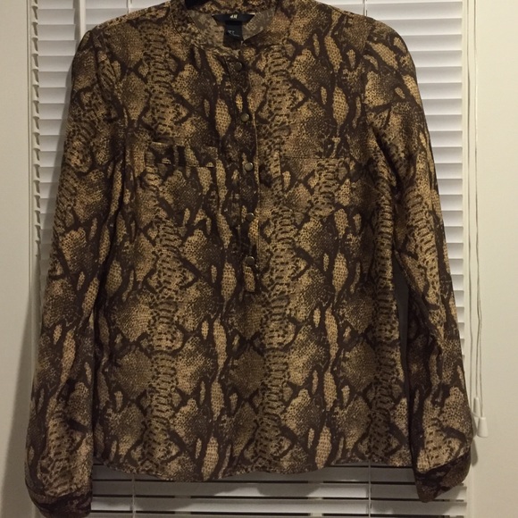 Snake Skin Blouse