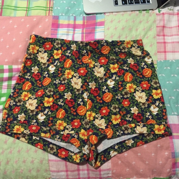 High waisted shorts