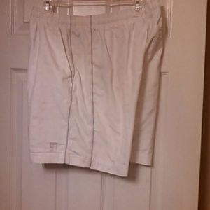 White DRI fit Nike shorts