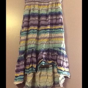 A awesome strapless dress