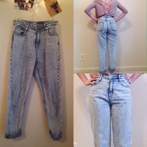 H&M High Waisted Boyfriend Jeans