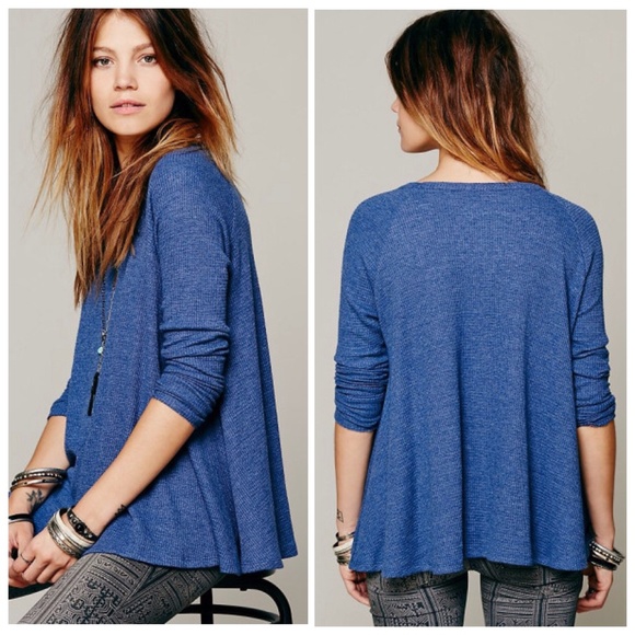 Free People Tops - Free people Rockabilly Raglan Solid thermal