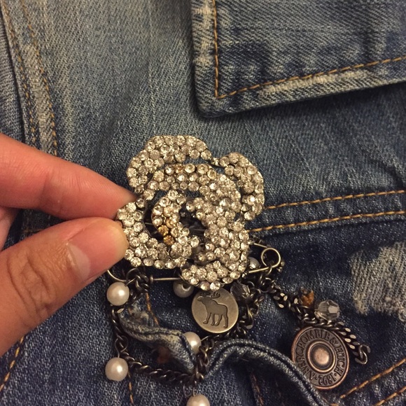 Abercrombie Fitch denim jacket - Picture 2 of 4