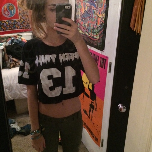 Been trill crop top