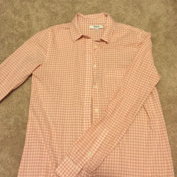 🍁Today Only🍂 MADEWELL gingham shirt