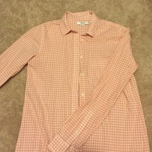 🍁Today Only🍂 MADEWELL gingham shirt