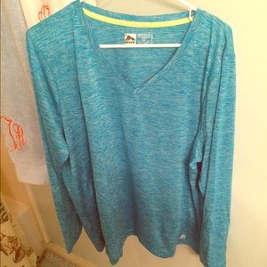 Blue Longsleeve Workout Top!